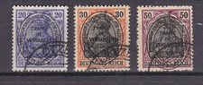 Allenstein    19, 20, 22    TOP  gestempelt  20, 30, 50 Pf