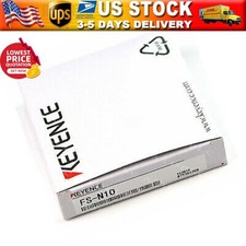 1PCS NEW Keyence FS-N10 Fiber Optic Sensor Amplifier US Free TAX