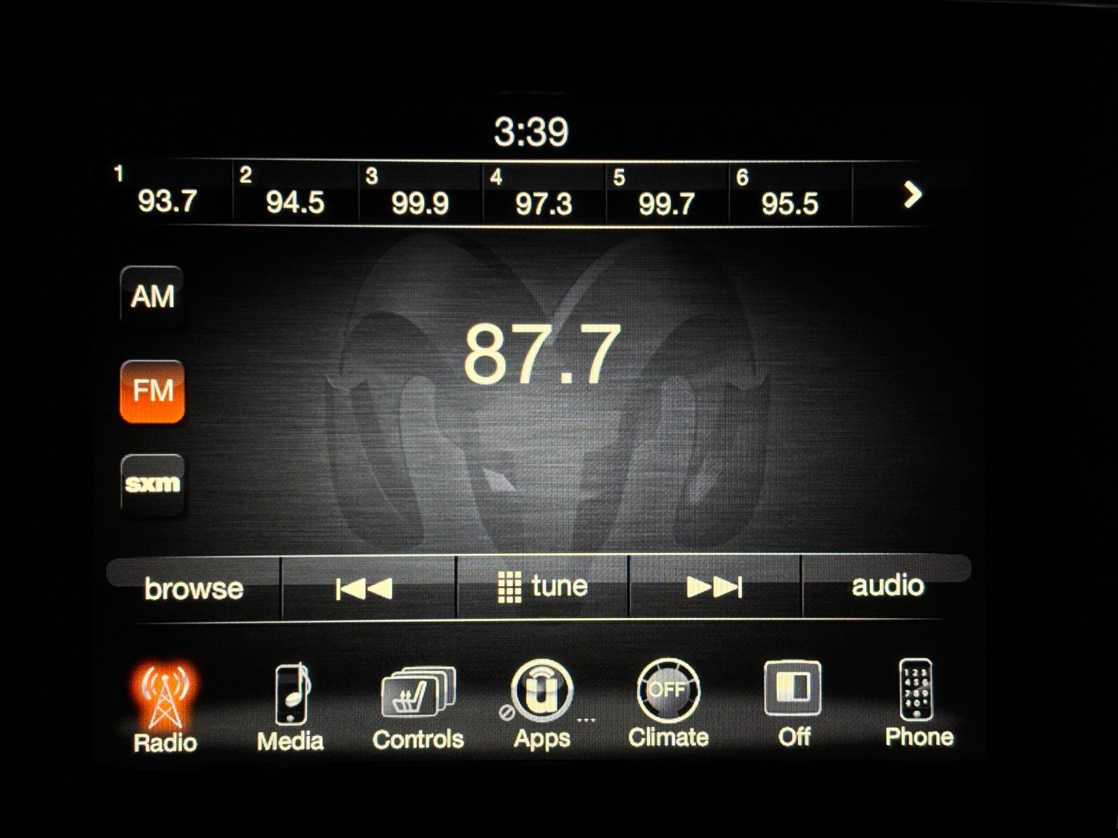 ✅ 2013-2017 RAM 1500 OEM RADIO w/NAVIGATION MULTI MEDIA UCONNECT Screen GPS 4TH