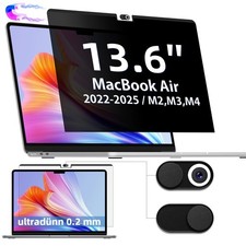 2-in-1 Office Magnetic Privacy Screen Protector with Camera Cover for MacBook...