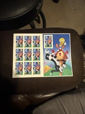 Looney Tunes-Sylvester and Tweety Stamps 32 cent USPS Sheet of 10