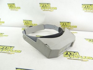PRECISION MAGNI-FOCUSER OPTICAL GLASS BINOCULAR VISOR MAGNIFIER BY EDROY