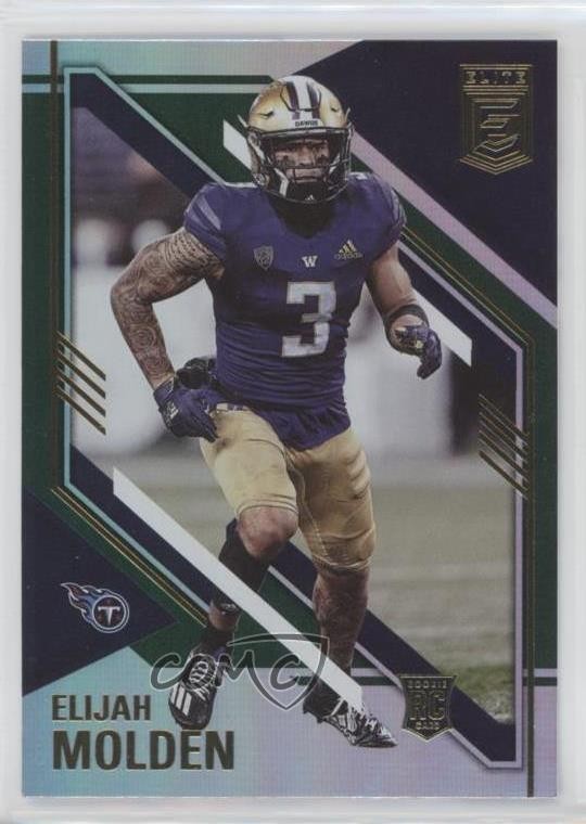 2021 Panini Donruss Elite Rookies Green Elijah Molden #146 Rookie RC 00jz