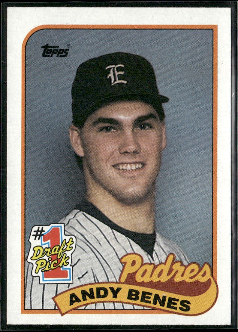 1989 Topps Andy Benes Rookie San Diego Padres #437