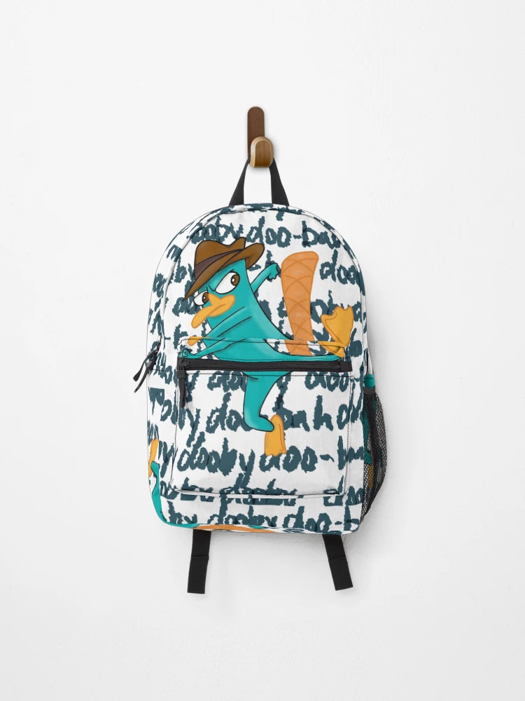 Agent P Backpack Perry the Platypus Phineas and Ferb Disney School Bag
