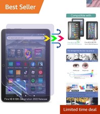 2-Pack Anti Blue Light Screen Protector for Amazon Fire HD 8 / Fire HD 8 Plus...