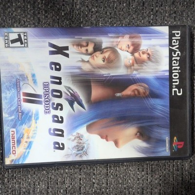 Namco Xenosaga: Episode II PlayStation 2 Game 2 Discs Manual NTSC-U/C