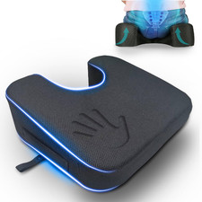 YogiBum Patented Cushion | XL Tailbone Gap | Med Size 150-190lbs | Sciatica Pain