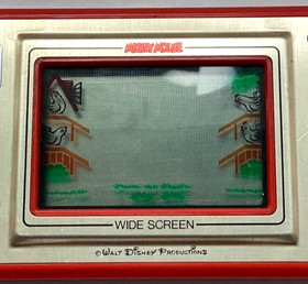 Vintage 1981 GAME & WATCH - MICKEY MOUSE MC-25 - LCD Game (Very Good Condition)