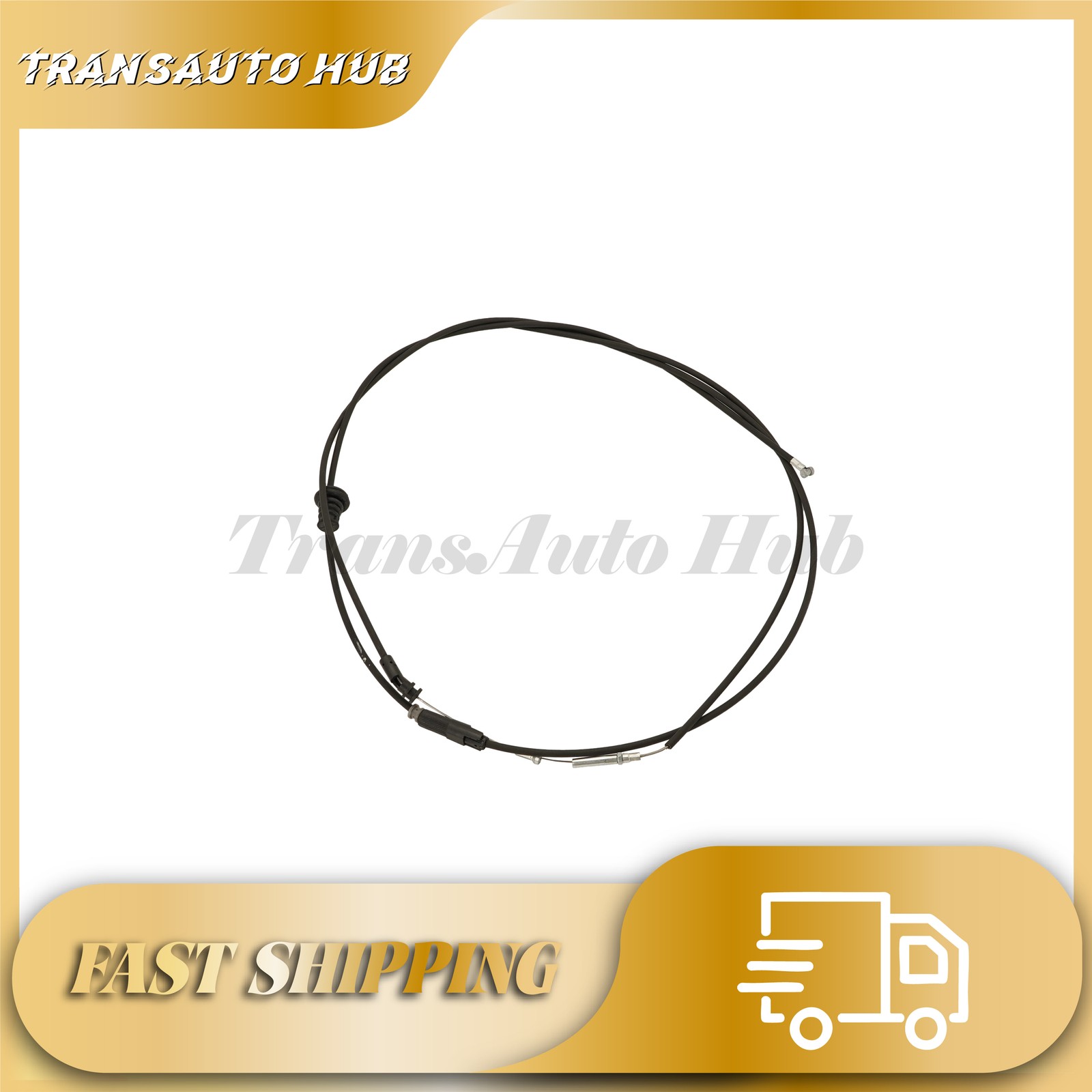 3W0823531 For Bentley Continental GT GTC Flying Spur Front Hood Unlock Cable US