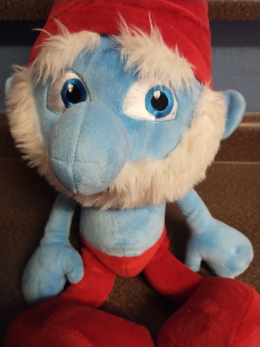Jakks 20" Papa Smurf Plush 2011 - Picture 3 of 10