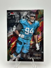 2024 Topps Finest Football Maason Smith Rookie Black Refractor #73 25/25