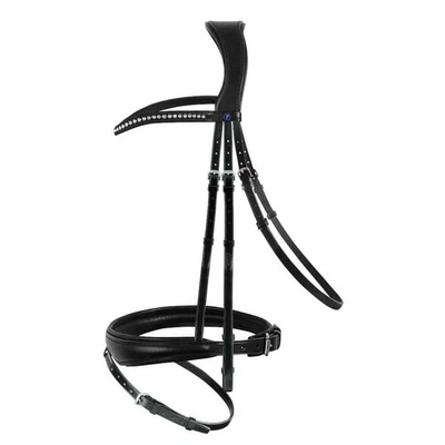 Passier Schwarz/Edelstahl Warmblut Trense PASSIERBLU Spirit Trensenzaum