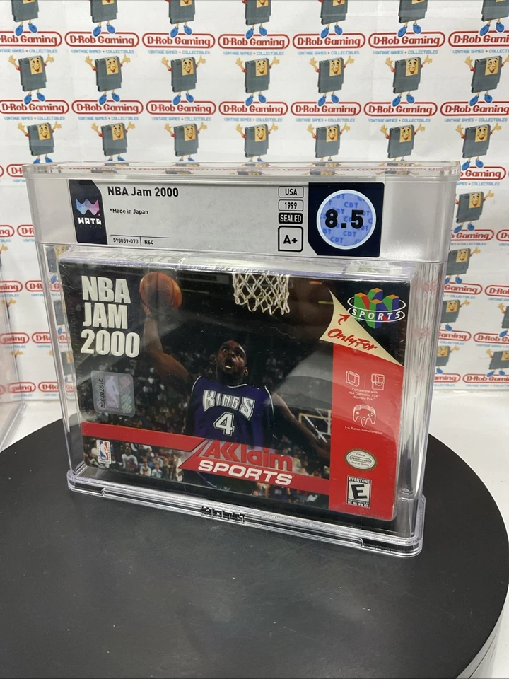 NBA Jam 2000 Basketball N64 Sports Sealed VGA WATA CGC Nintendo Sequal to SNES - Image 4 of 4