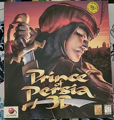 Prince of Persia 3D Big Box PC CD-ROM 1999 REDORB entertainment