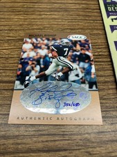 1999 Sage Michael Bishop Kansas State Wildcats / Patriots Bronze Auto 356/650