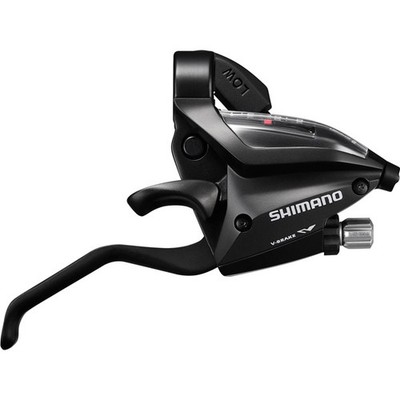 Shimano STI Schalthebel STEF500 8-fach 2 Finger Set schwarz EZ Fire Plus