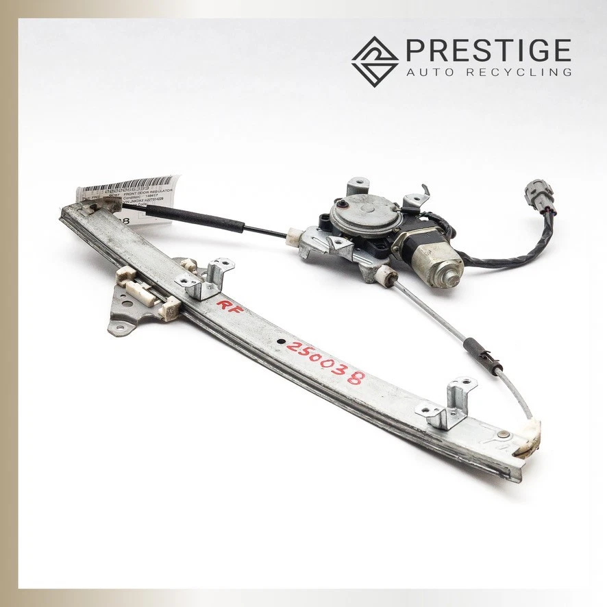 01-2004 INFINITI I30 I35 regulador ventana puerta con motor delantero derecho 80720-2Y000 Foto 2 de 4