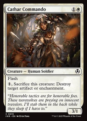 [MTG] Cathar Commando (0015) (INR) NM