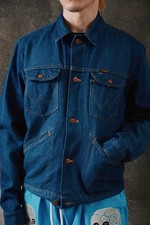Vintage 1970s Wrangler No-Fault Denim Trucker Jacket 74136NV