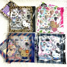 Sanrio Hello Kitty Nail Sticker Set Petit Parts 4 Varieties Clear Case