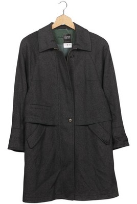 LODENFREY Mantel Damen Jacke Parka Gr. 46 Schurwolle Grau #dhg7wl6