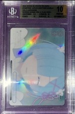 Weiss Schwarz RE ZERO vol.3 RZ/S116-098EX RRR Rem FOIL BGS 10