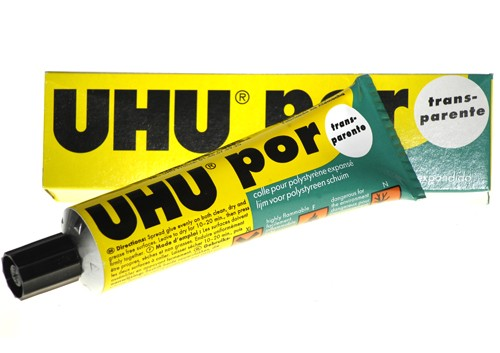UHU 49015/40359 POR (Foam Friendly) Adhesive Glue 50ml Tube