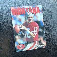 SkyBox Impact Joe Montana #227 San Francisco 49ers NFL Football Card 1992