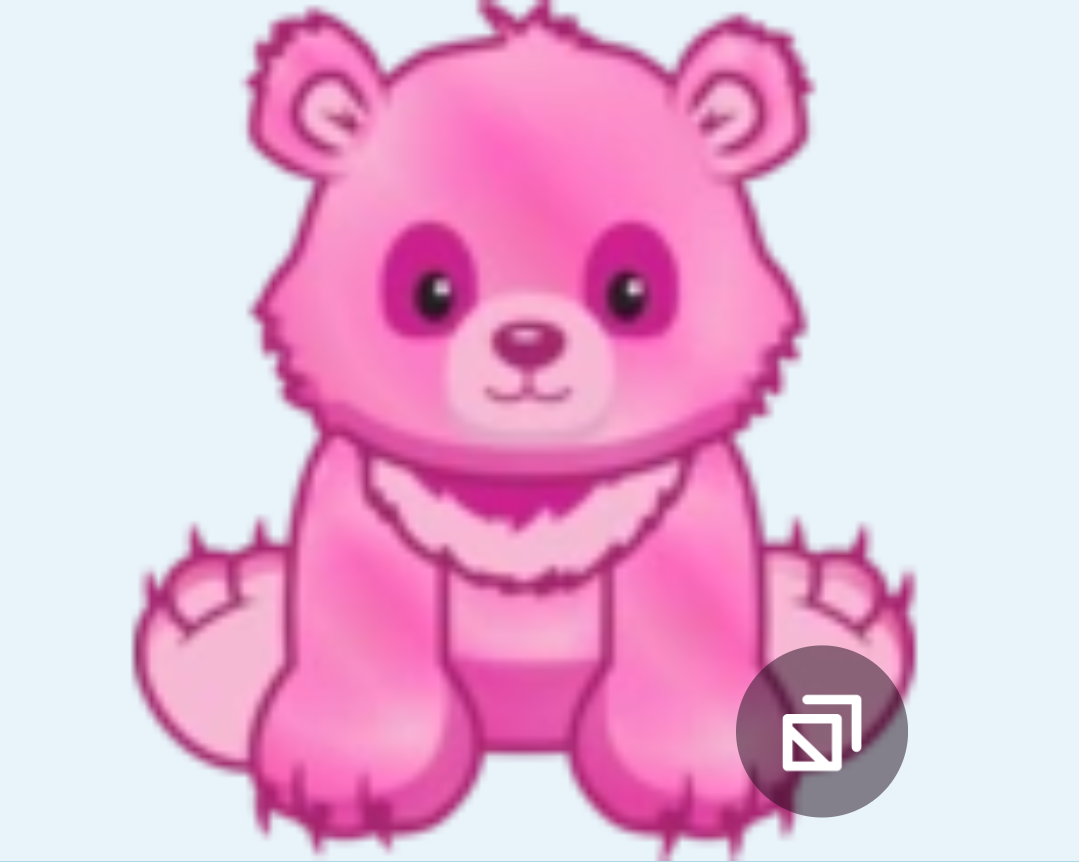 Webkinz Pink Ice Bubblegum Bear RARE PROMO NEW grizzly panda