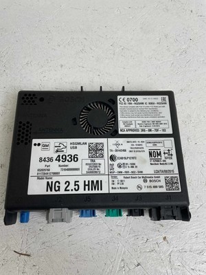 2016-2018 CADILLAC CT6 HUMAN MACHINE INTERFACE DISPLAY CONTROL MODULE 84364936