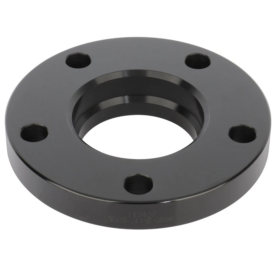 2x 5x120 20mm Hub Centric Wheel Spacers For 1996-2003 BMW 525i 528i 530i 12x1.5 Foto 3 de 4