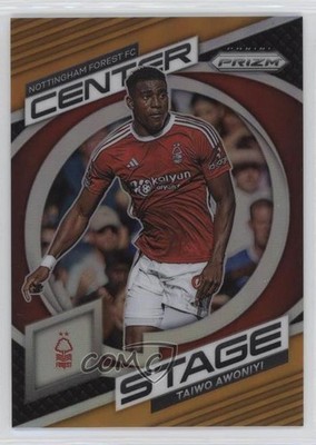 2023 Panini Prizm Premier League Center Stage Orange 1/25 Taiwo Awoniyi #16 10ev