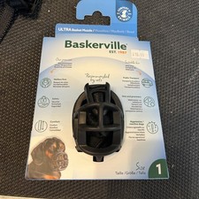 Baskerville Ultra Basket Muzzle for Dogs Size 1 Brand New In Box