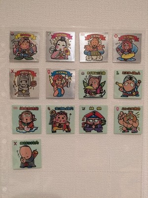 The first series of the original Bikkuriman sticker chocolate version. #QYCNZN