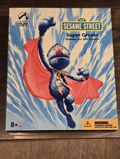 PALISADES TOYS MUPPETS ADVENTURE KERMIT / SUPER GROVER ESCLUSIVE! KOOZEBANE GLO