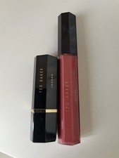 Ted Baker Warm Pink Full Size 3.7g Lipstick & 10ml Lip Gloss Set - Brand New 