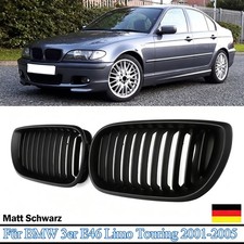 Sport Kühlergrill Grill Nieren Einzelsteg Für BMW 3er E46 Limousine Touring 2001