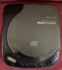 SANYO Compact Disc Player CDP-41 Portable BASSXPANDER