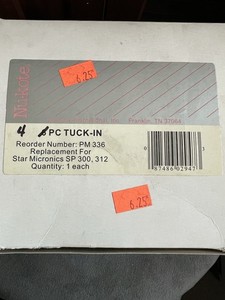 Lot of 4 Nu-kote PM336 Ribbon Cartridges Star Micronics SP300 SP312 AS-IS