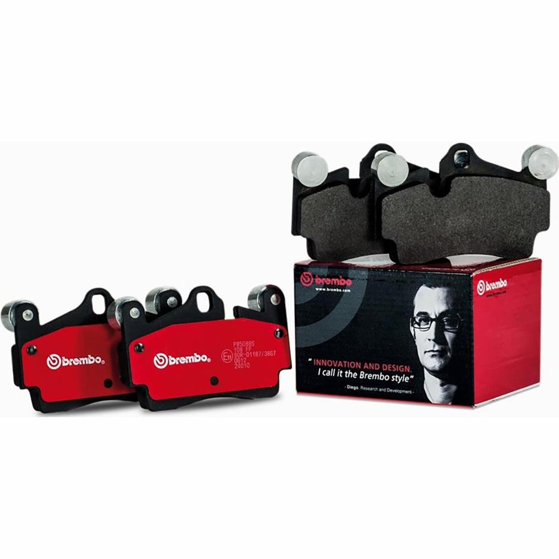 Brembo 8 Front Rear Disc Brake Pad Set Fits 2005-2006 Ford GT
