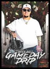 2026 Topps #GD-3 Javier Baez Detroit Tigers Gameday Drip Baseball Card