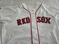 Majestic Boston Red Sox JOHNNY DAMON Heavy Weight Baseball JERSEY circa 2001 