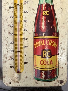 Royal Crown Cola Thermometer Sign