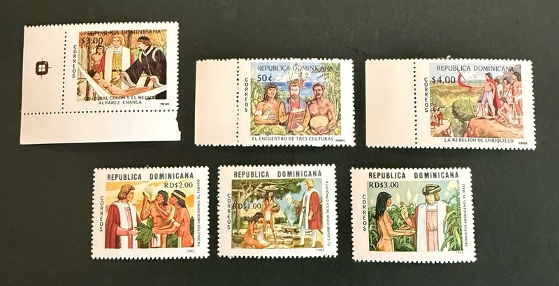 Dominican Republic Stamps MNH 2 Complete Sets of Discovery of America, 500th