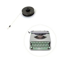 Mainspring for Hermes Baby Typewriter Vtg Original Part Drawband Green thumbnail