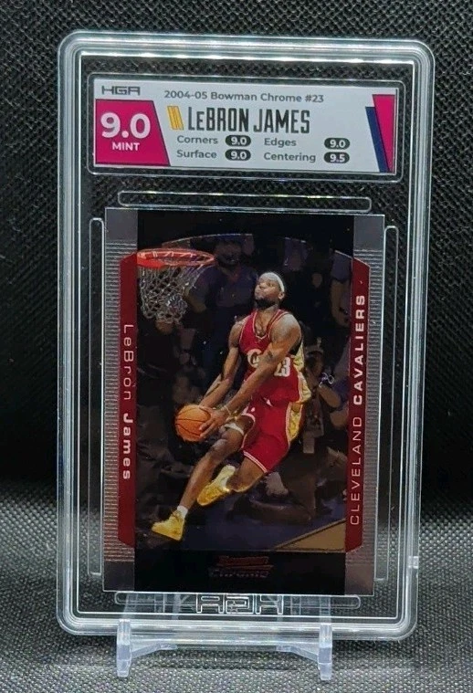Bowman LeBron James Basketball Sports Trading Card Singles for
