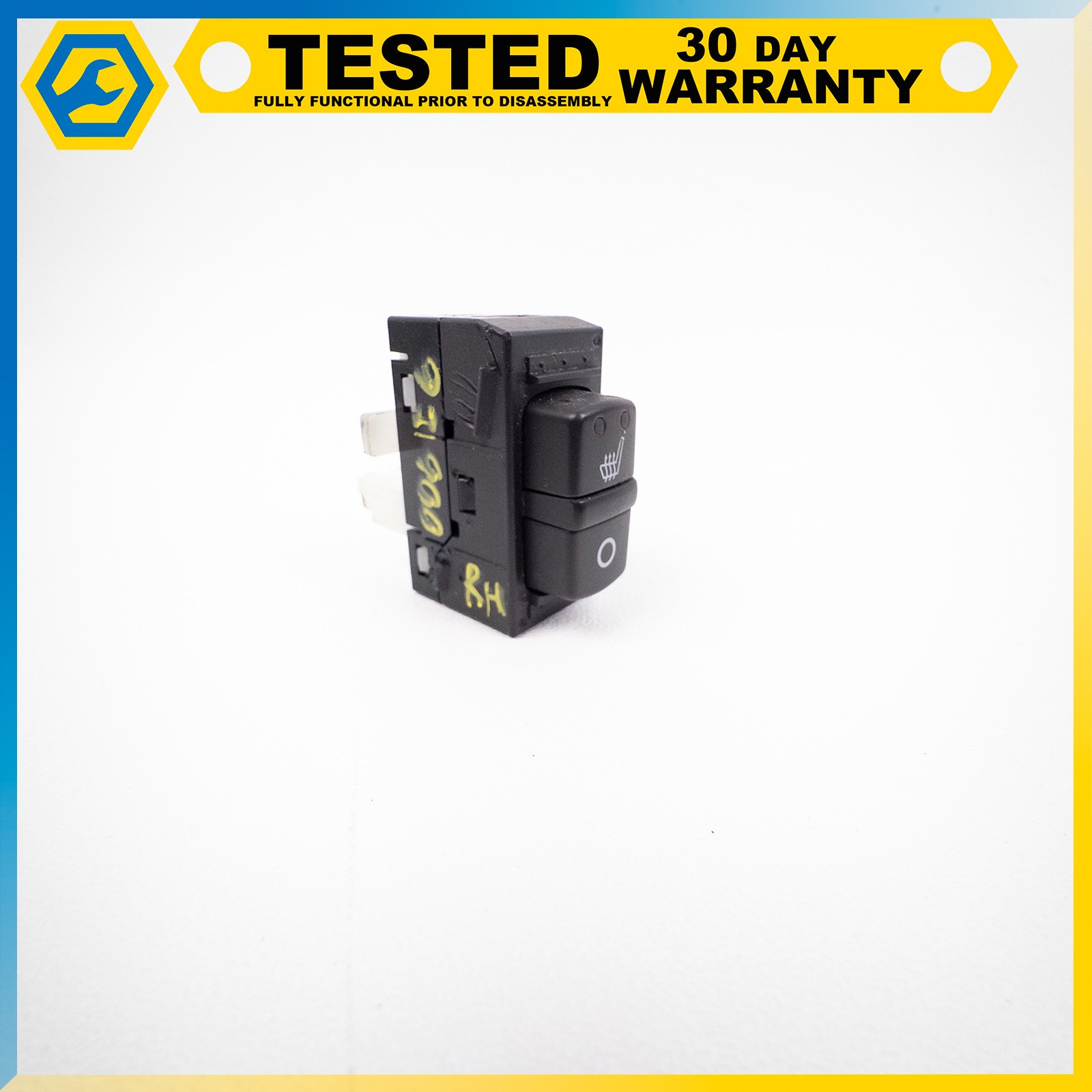 05-13 CHEVROLET CORVETTE C6 FRONT RIGHT PASSENGER SIDE SEAT HEAT SWITCH OEM