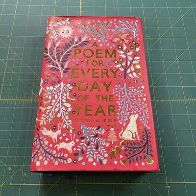 A Poem for Every Day of the Year Allie Esiri Hardcover Book Poetry