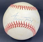 Willie Mays Autographed Baseball, National League Official Rawlings Baseball